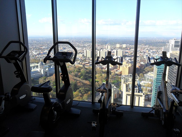 ABODE: 9th floor and 55th floor state of the art  fitness centres